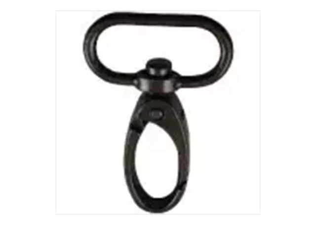 Black oval hook