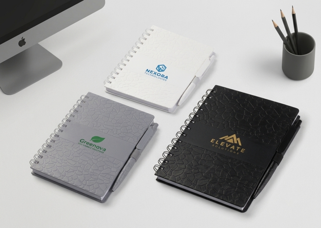 ABS Hard Cover Spiral Notebook